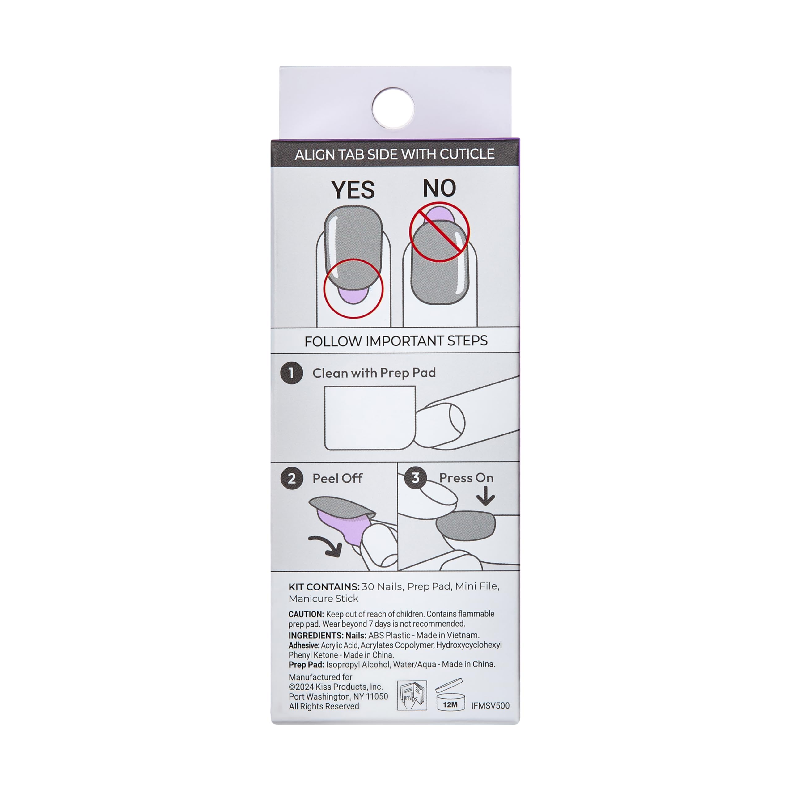 imPRESS short oval nails designed for comfortable everyday wear.