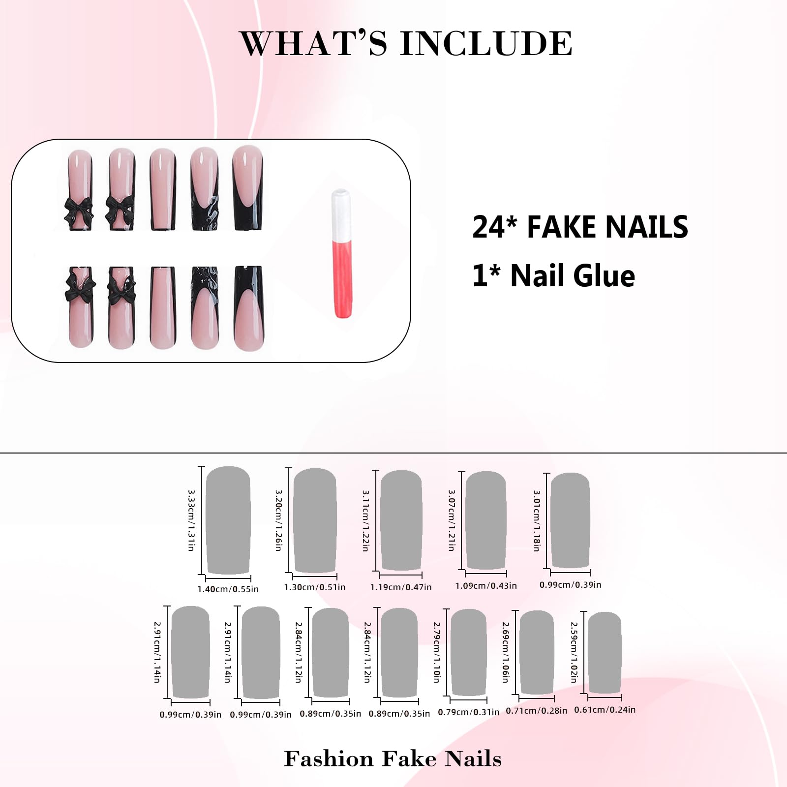 IMRAIN long-lasting acrylic nails resist scratches for a smooth, polished appearance.