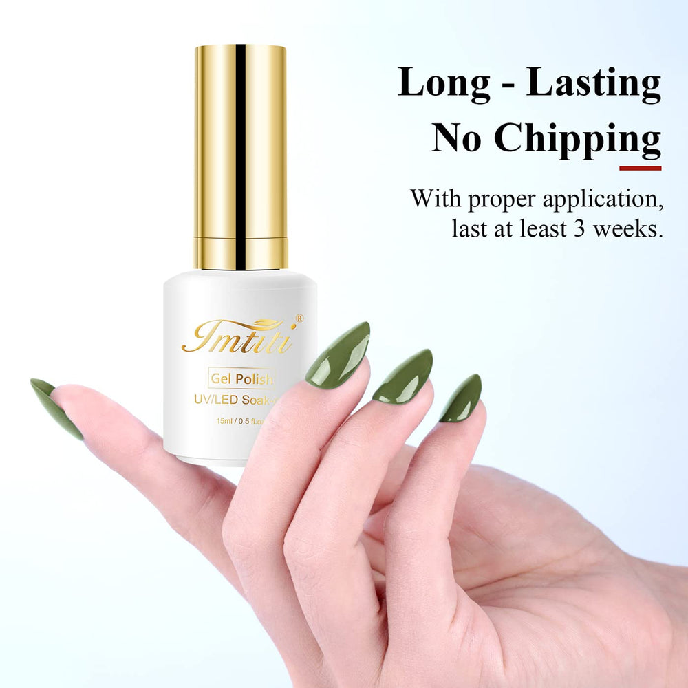 Imtiti gel polish long-wear finish after cure