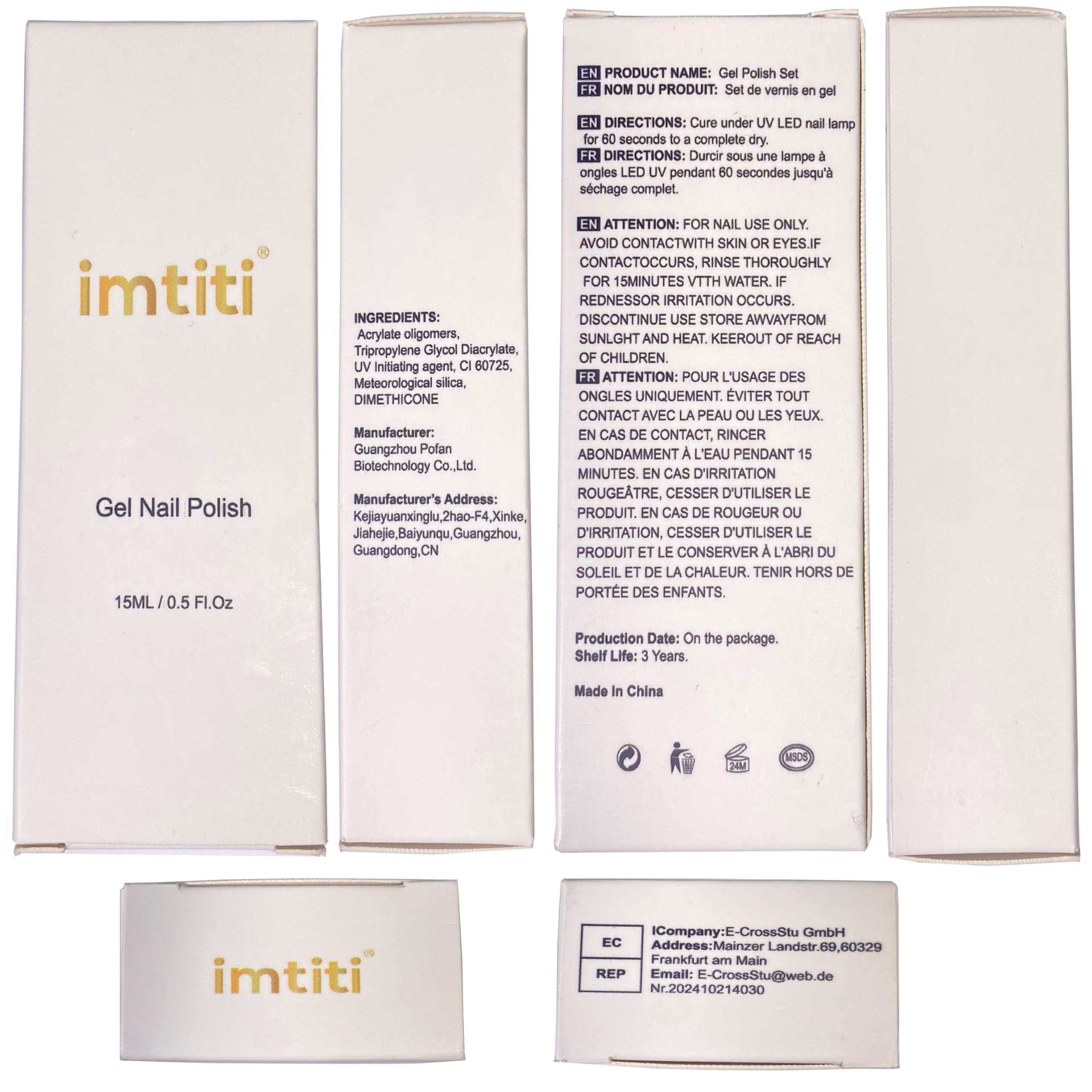 Imtiti professional and DIY olive green polish use