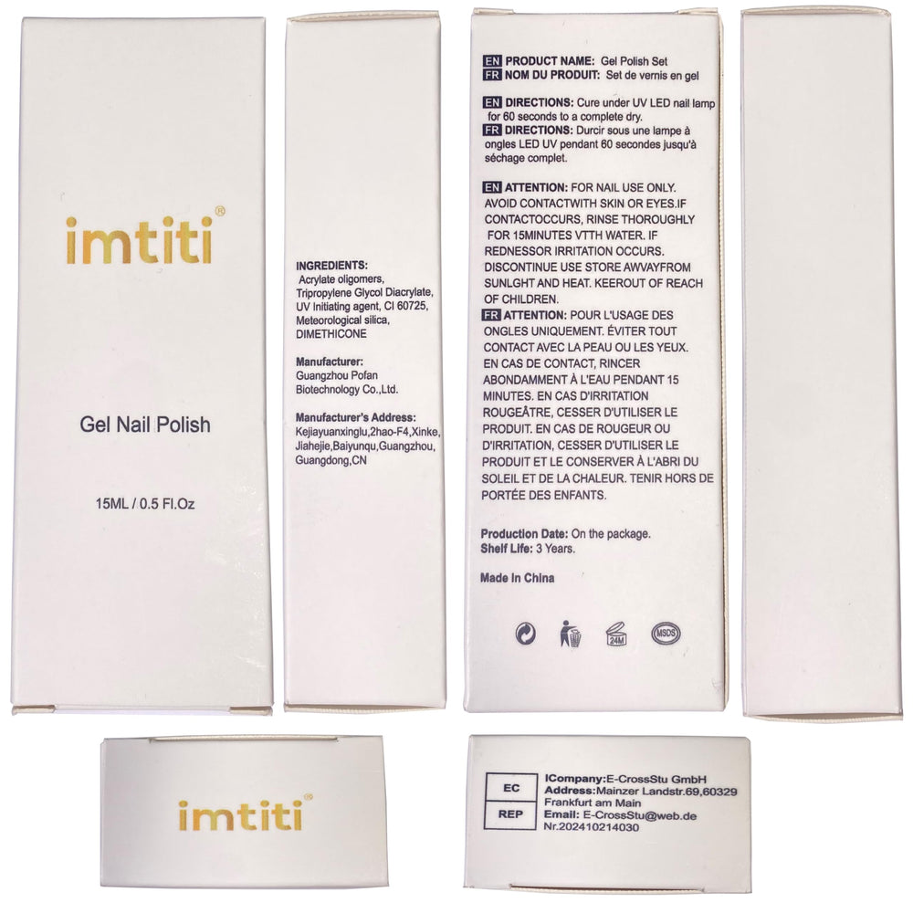 Imtiti professional and DIY olive green polish use