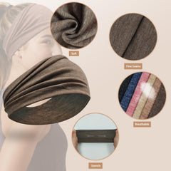 IMYORT headbands marled-pattern design adds stylish texture to outfits