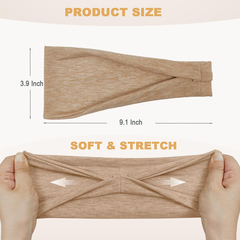 IMYORT headbands soft breathable fabric keeps you comfortable during workouts