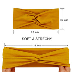IMYORT non-slip headbands stay in place during exercise and high-movement activities.