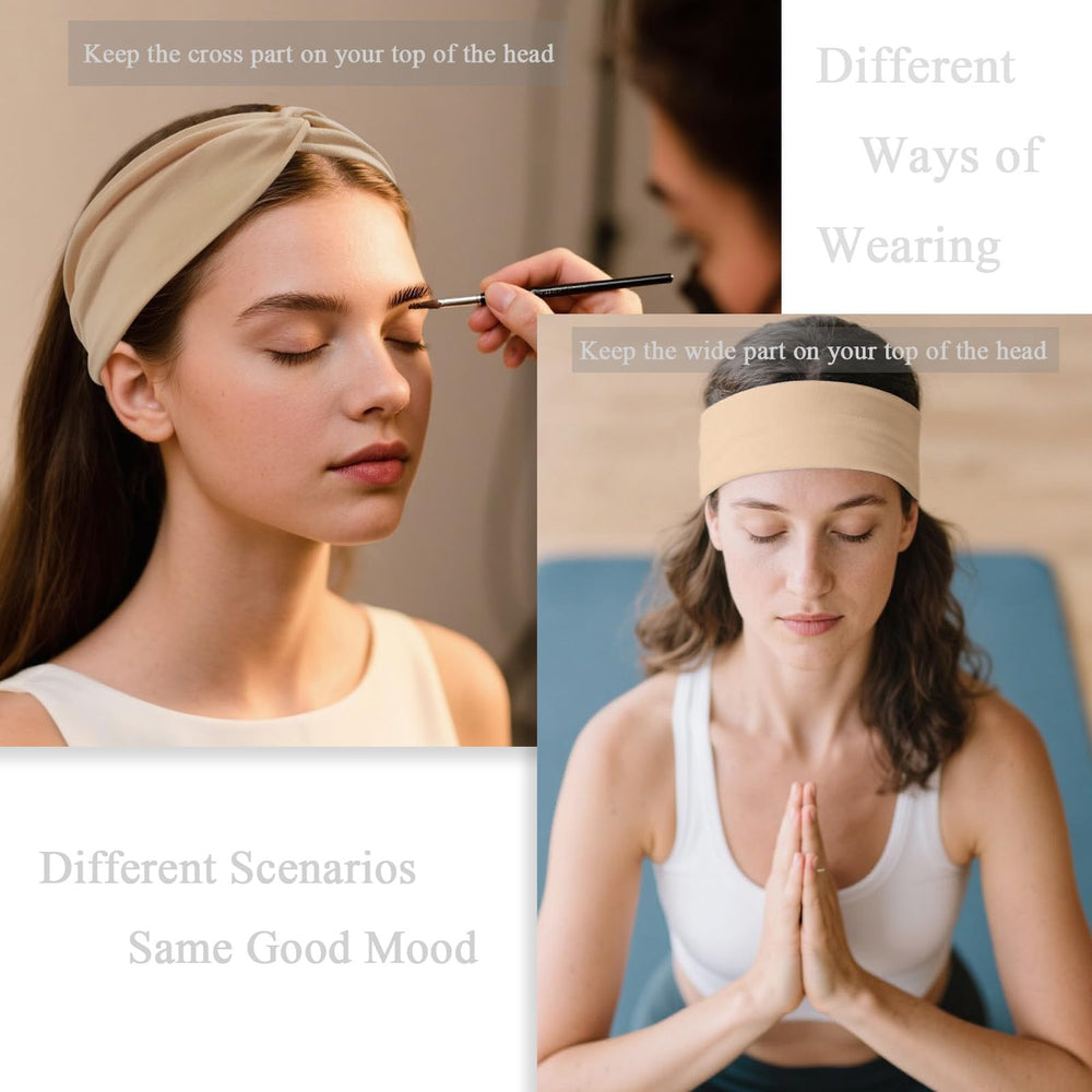 IMYORT wide-stretch headbands offer secure fit during workouts and daily wear.