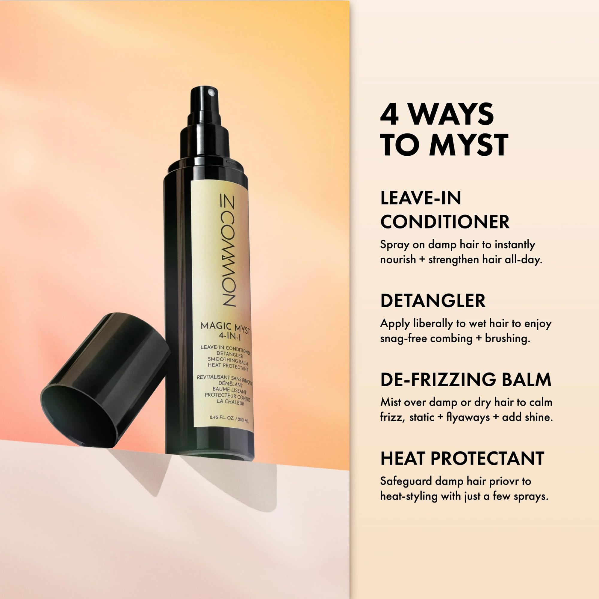 IN COMMON Magic Myst Universal Hair Elixir close-up texture for nourishing shine