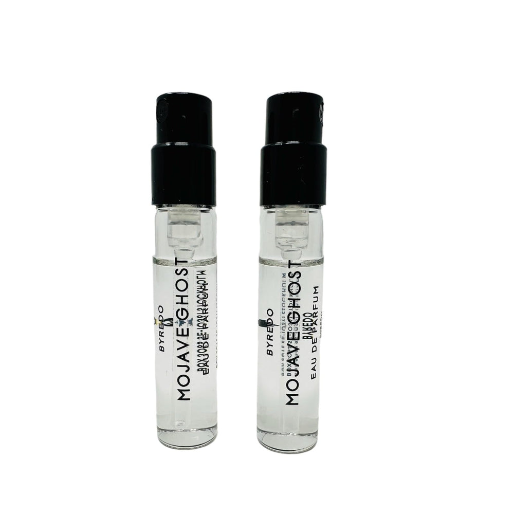 In1mart Mojave Ghost EDP sample vial - travel-friendly tester for woody aromatic notes