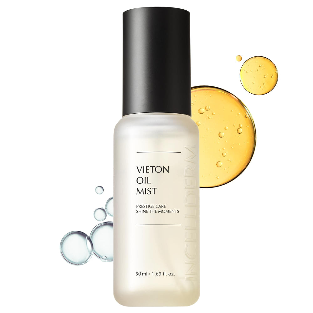 INCELLDERM Riman Vieton Oil Mist quick-absorption-visual shows non-greasy finish