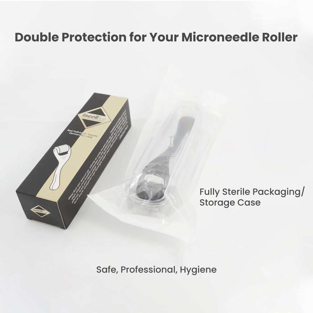 INCELLICE Derma Roller English instructions for safe home use