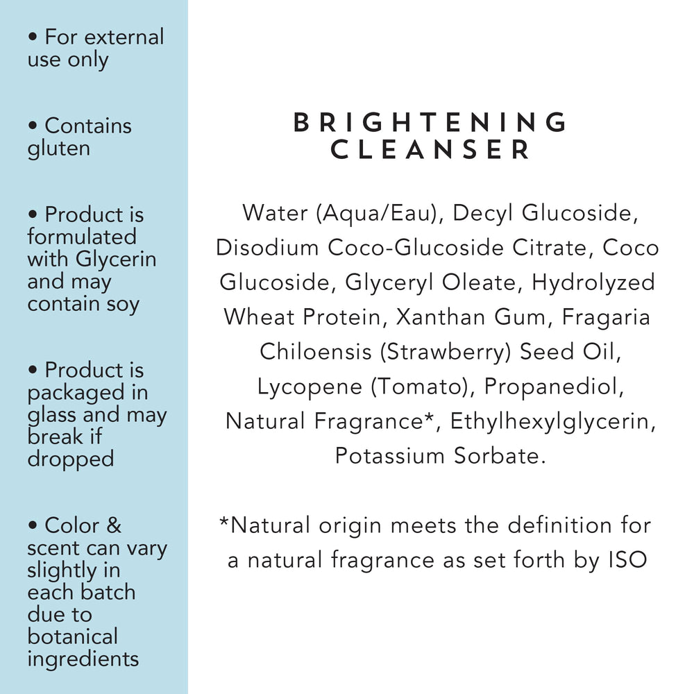 Indie Lee Brightening Cleanser gel-closeup ready to lather for makeup removal.