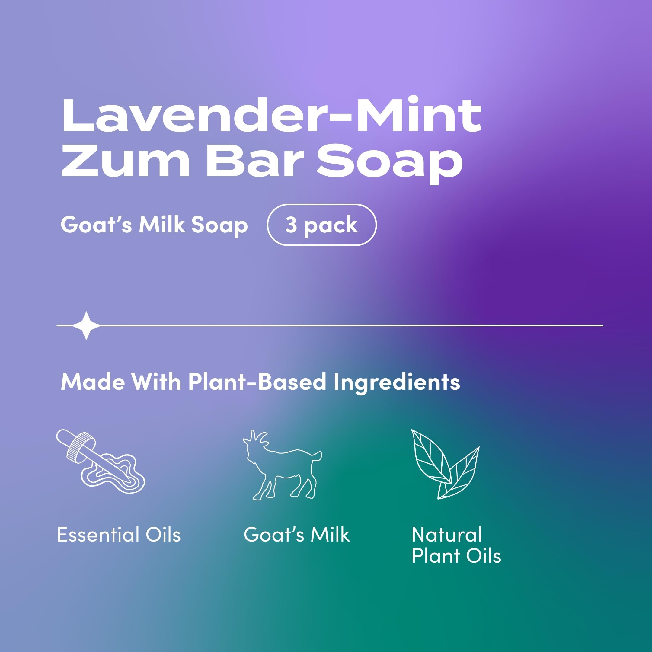 Indigo Wild Zum Goat Milk Soap Bar Lathering Hands demonstrates creamy lather for daily cleansing.