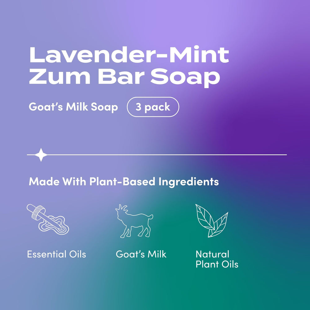 Indigo Wild Zum Goat Milk Soap Bar Lathering Hands demonstrates creamy lather for daily cleansing.