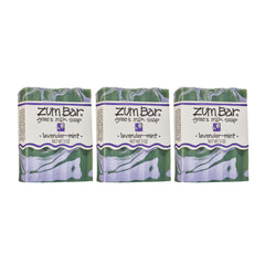 Indigo Wild Zum Goat Milk Soap Bar Lavender-Mint pack view, offering calming and refreshing cleanse.