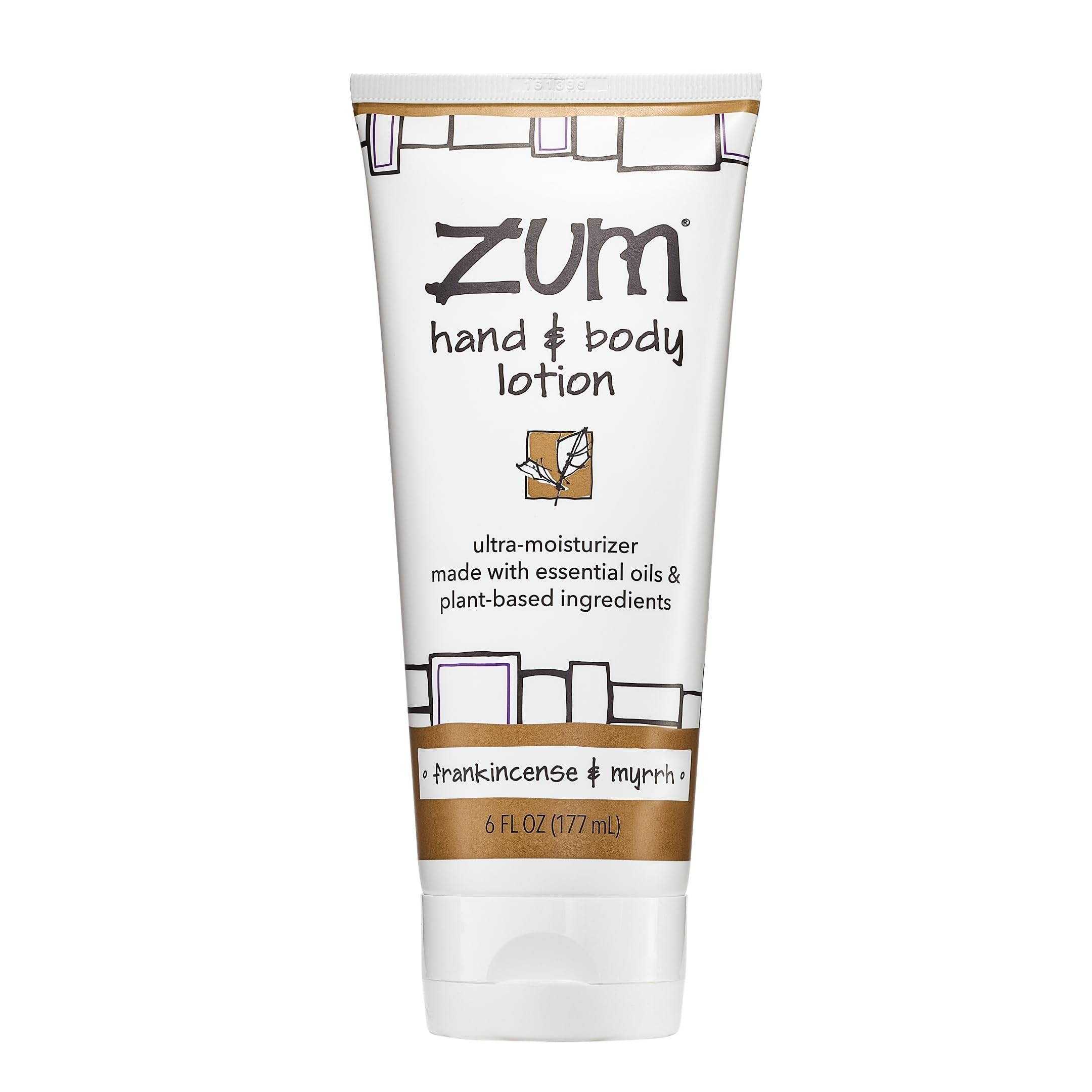 Indigo Wild Zum hand lotion jar—top view for daily skin moisture.