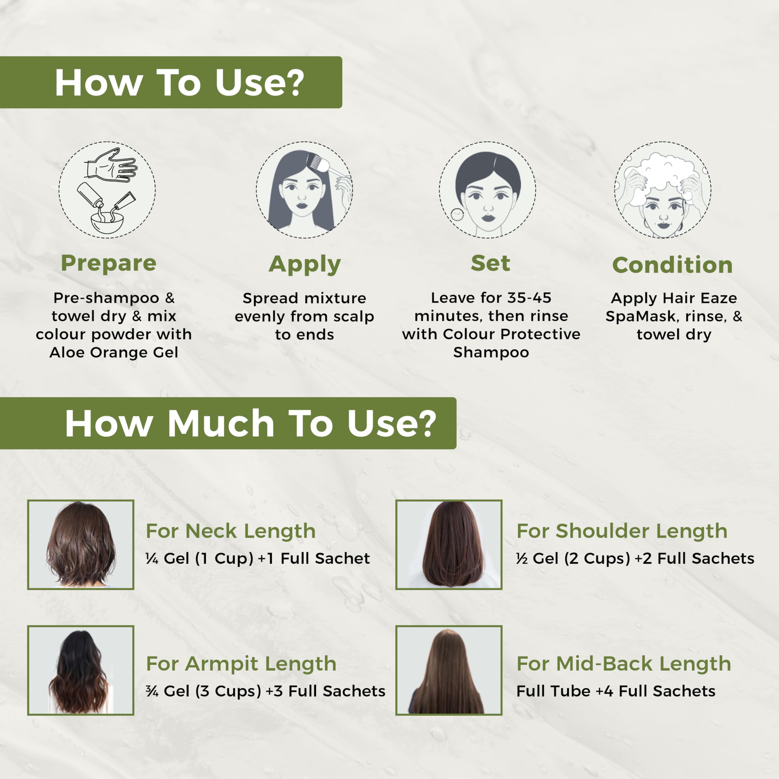 Indus Valley Black 1.0 label highlights PPD-free and paraben-free formula