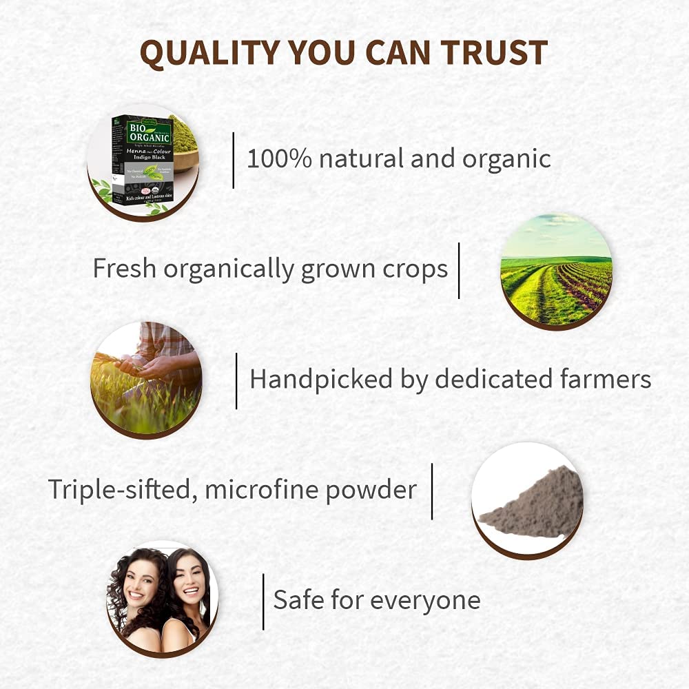 Indus Valley EcoCert USDA Organic logos on packaging validate organic standards
