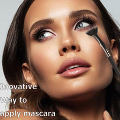 INENK mascara fan brush lower lashes delivers clean coverage