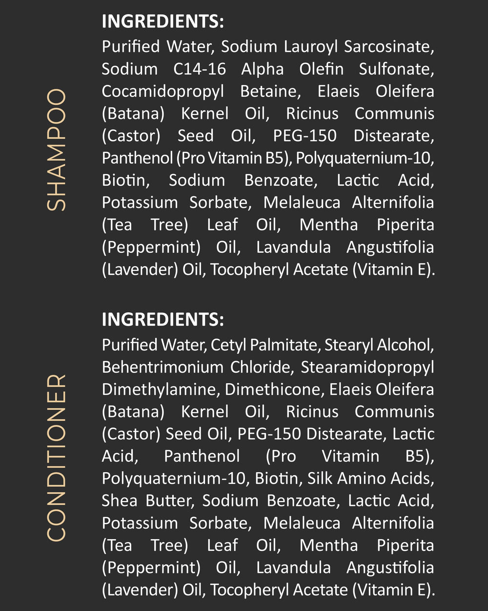 INFINA ESSENTIALS Batana Oil Peppermint Lavender bottle suggests a soothing sensory experience.