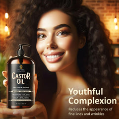 INFINA ESSENTIALS castor oil for hair-care ready for scalp nourishment