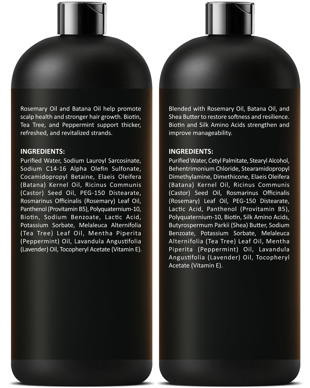 INFINA ESSENTIALS rosemary oil shampoo on bathroom shelf ready for routine