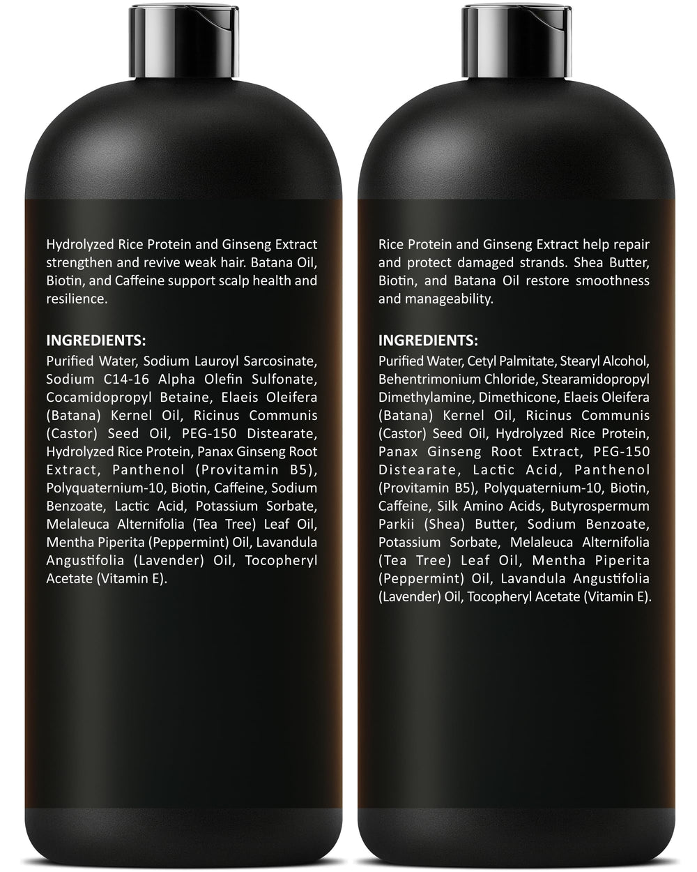 Infina Essentials Shampoo and Conditioner set box conveys premium at-home care.