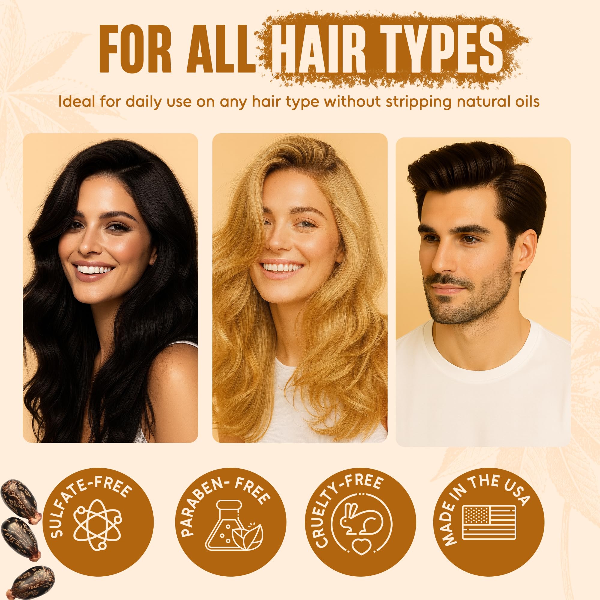 INFINA ESSENTIALS Thickening formula shown on fine hair visual