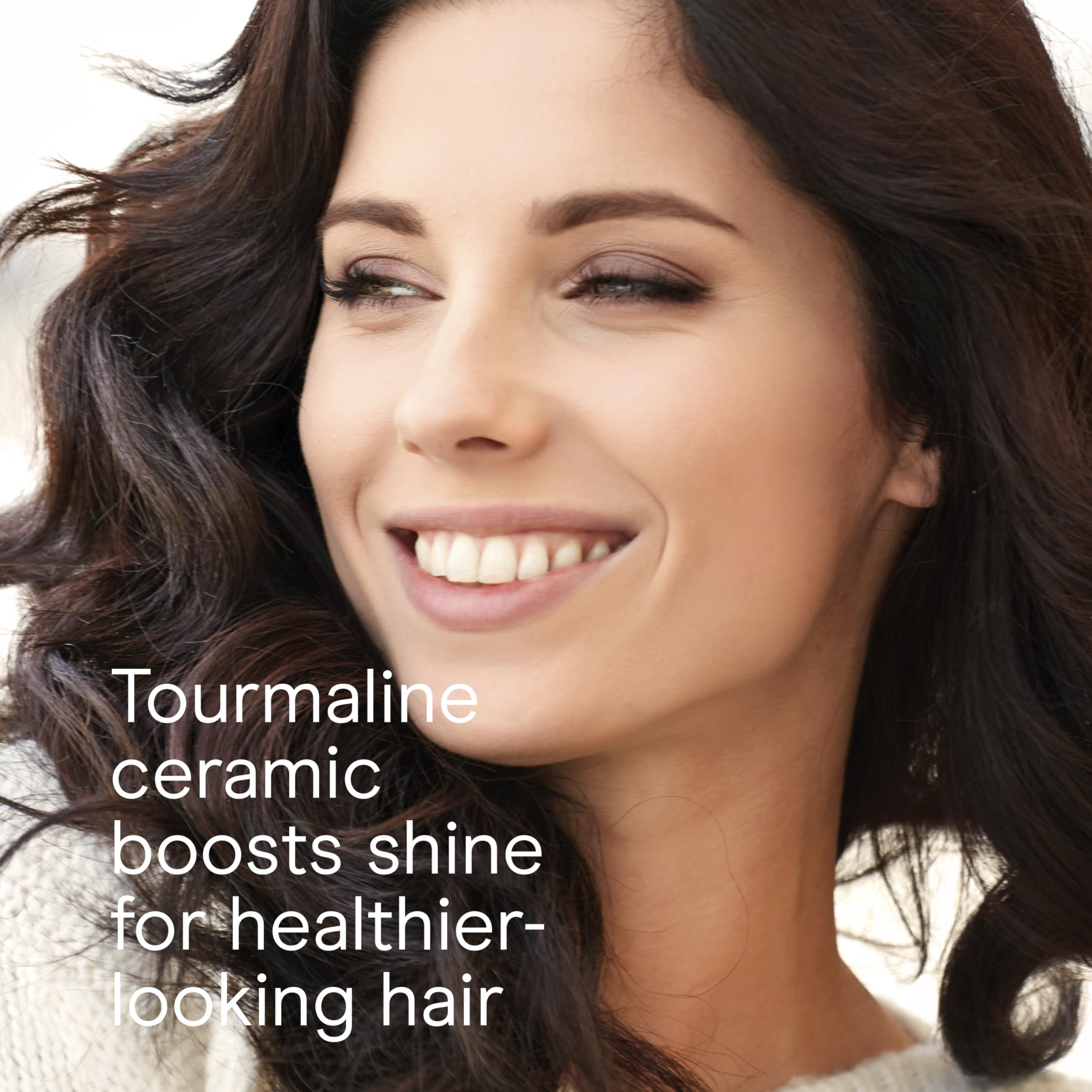 Conair INFINITI PRO anti-static bristles glide through hair for smoother brushing.
