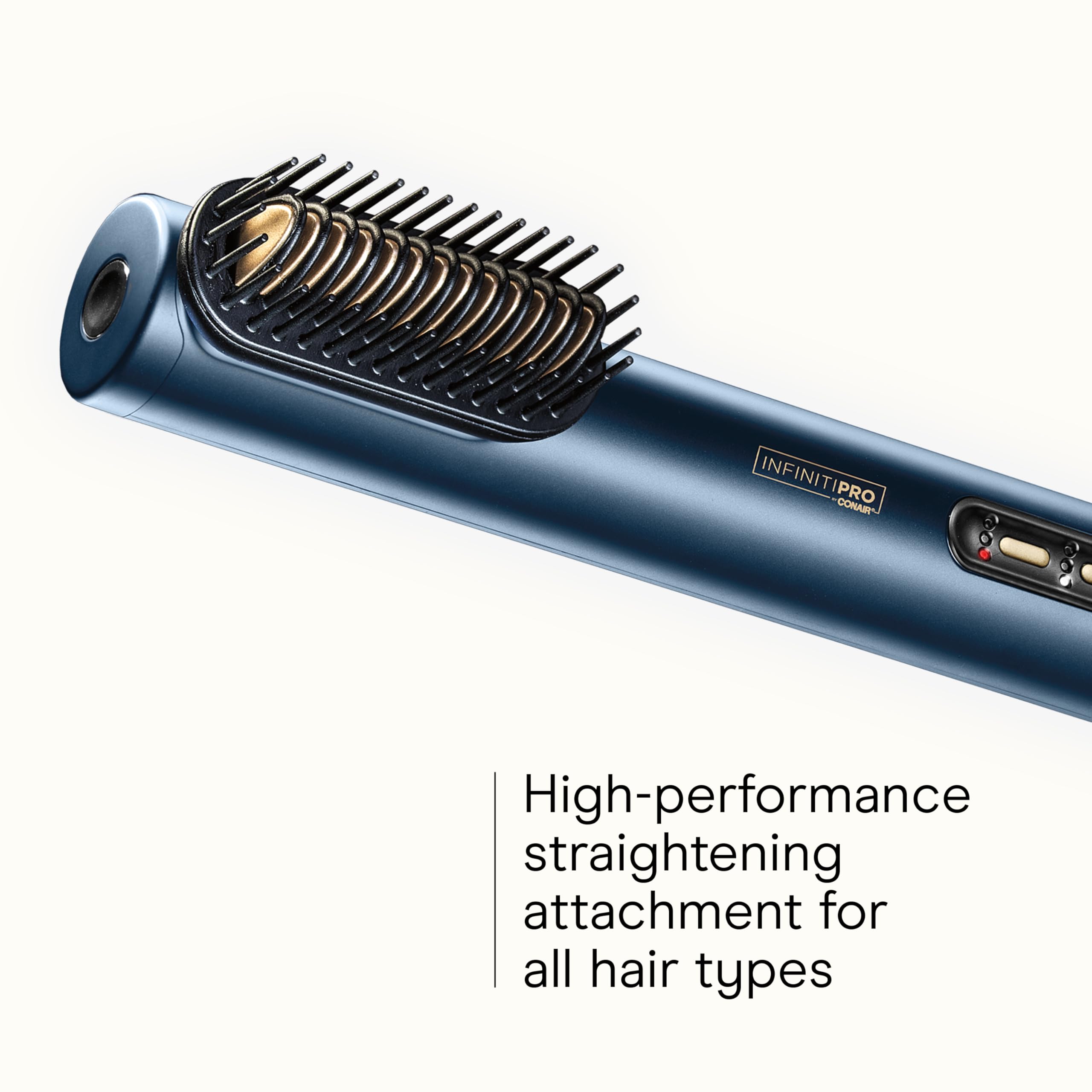 INFINITI PRO by CONAIR DigitalAIRE detangling picker eases knots without excess tugging.