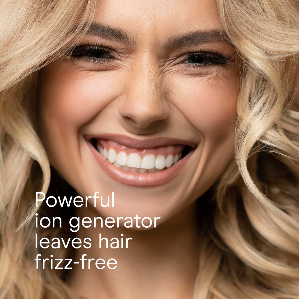 Conair INFINITI PRO offers two heat settings and a cool shot for versatile styling.