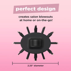 InfinitiPRO Knot Dr with ionic ceramic technology boosts shine while drying.
