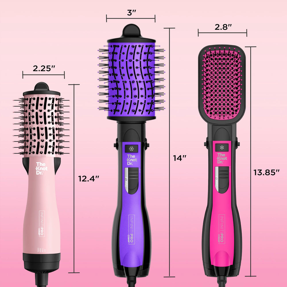InfinitiPRO Knot Dr remains lightweight at 0.5 lb for easy styling.