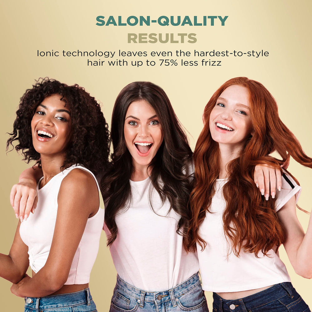 InfinitiPRO by Conair cool-shot feature locks in your look.