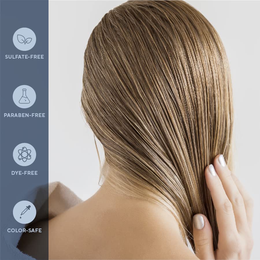 Infusion K frizz-eliminated hair after use showing sleek, manageable texture