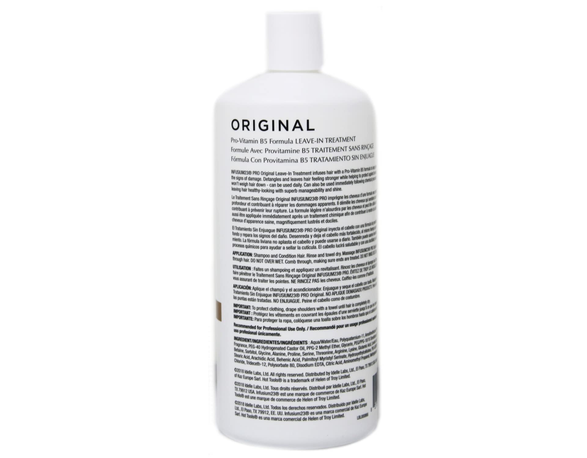 INFUSIUM 23 Pro Treatment Original bulk-pack display highlights value for households and professionals.
