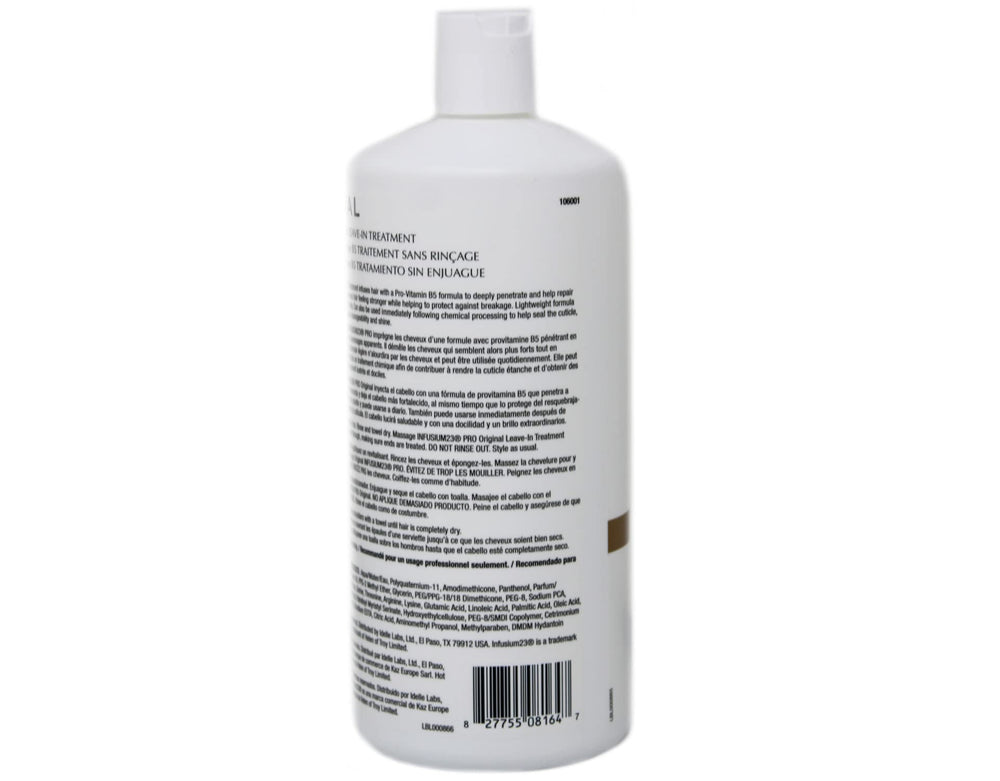 INFUSIUM 23 Pro Treatment Original post-styling look shows smooth, shiny results.