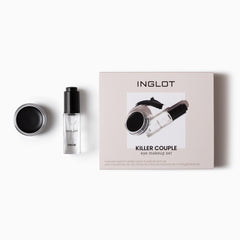 Inglot AMC Eyeliner Gel 77 tube showcases rich pigment for precise lines
