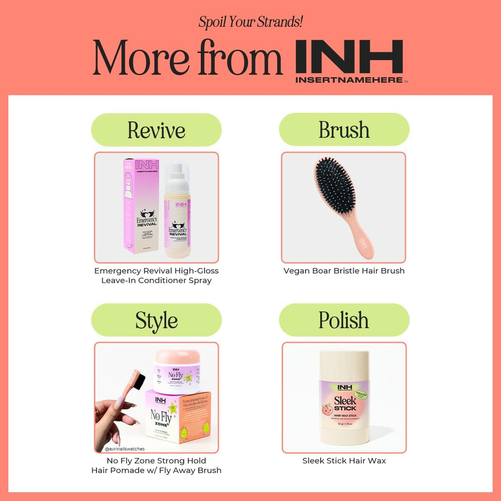 INH Hair Mascara used on eyebrows or beards for quick, neat definition.