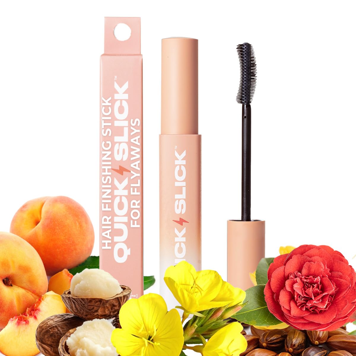 INH Hair Mascara for Flyaways tube packaging for quick on-the-go touch-ups