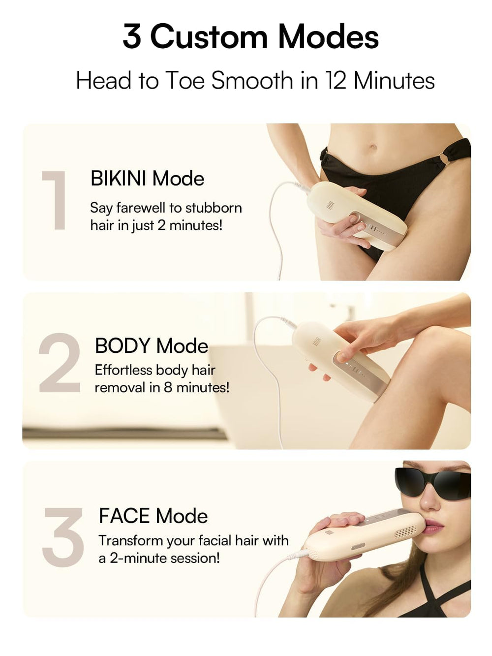 INIA Fond body treatment on legs for full-body smoothness