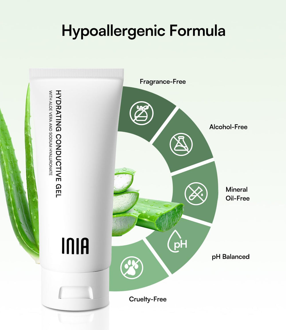 INIA hyaluronic acid ingredient highlighting deep hydration potential.