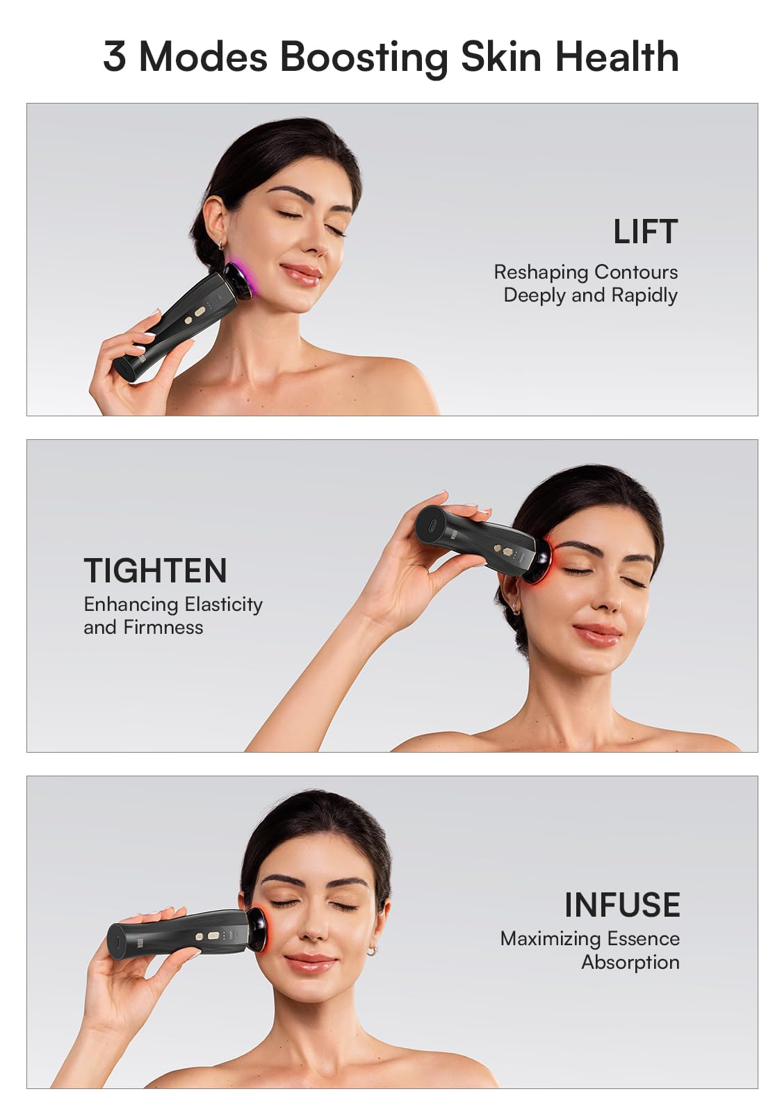 INIA neck-contouring mode demonstrated for gentle contouring support