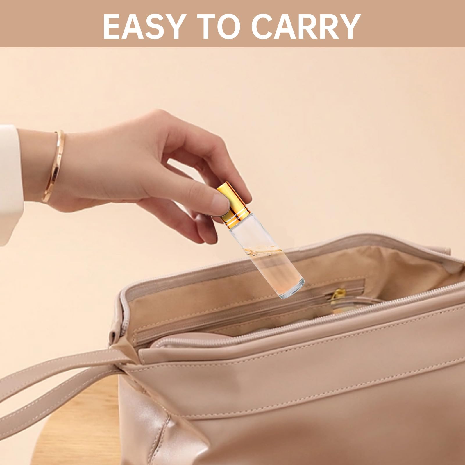 Inice value set includes rollers, droppers, and openers for convenient daily care.