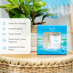 Inis Energy of the Sea body lotion travel tube with seaweed hydration