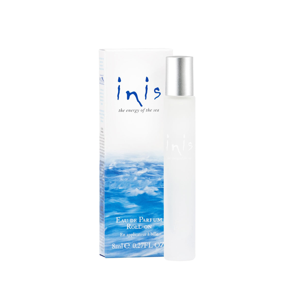 Inis the Energy of the Sea roll-on bottle closeup highlights fresh ocean notes for daily refresh
