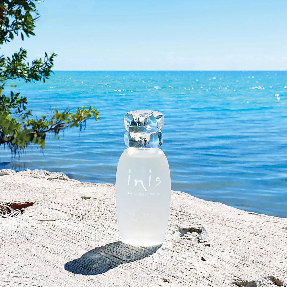 Inis Energy of the Sea packaging emphasizing sustainability and plastic neutrality