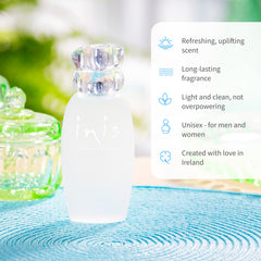 Inis Energy of the Sea spray application capturing a breezy mood boost