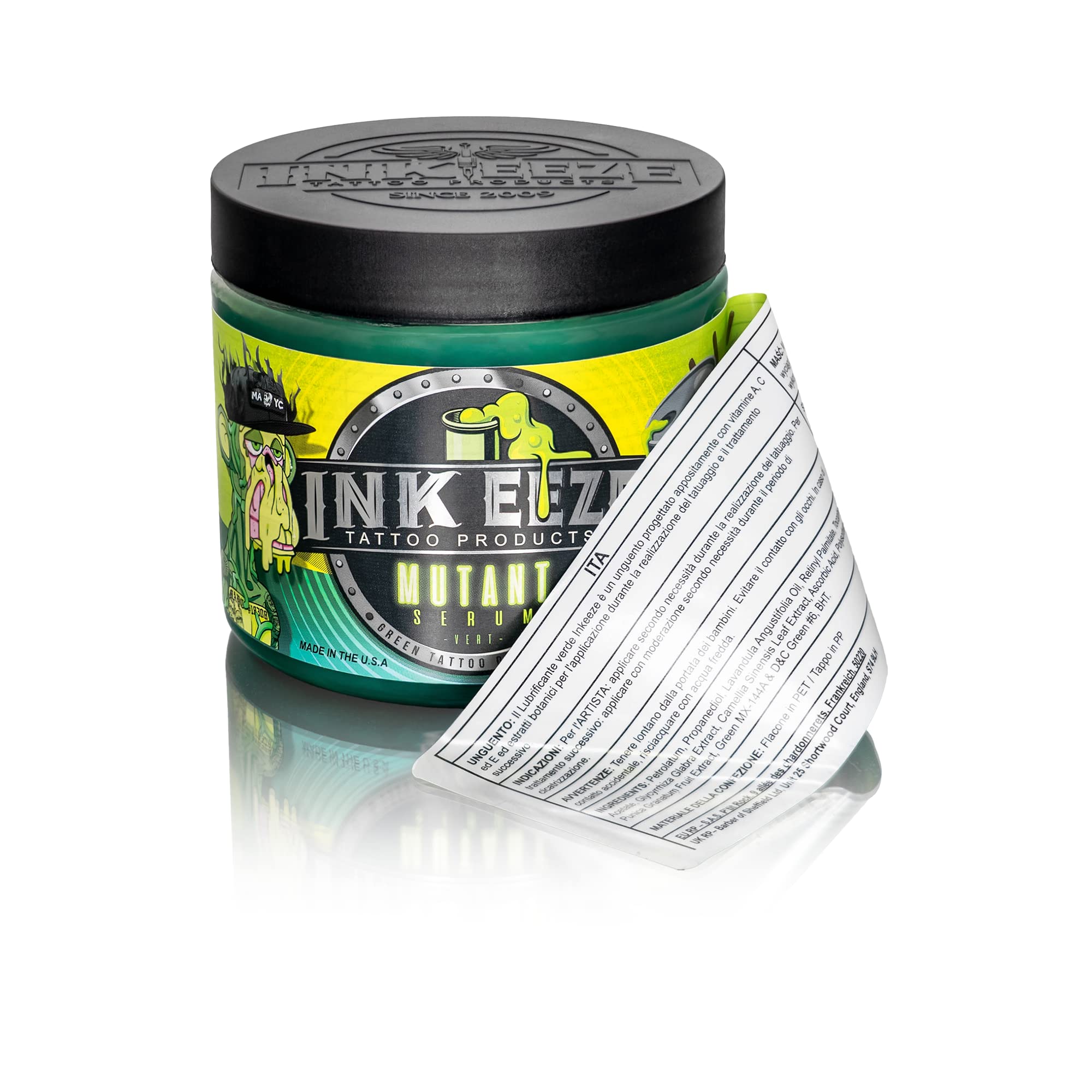 INK-EEZE Mutant Serum Bored Ape Club icon on packaging appeals to collectors.