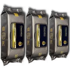 Ink Permanent CleanSkin Wipes packaging shows a three-pack design for streamlined use.