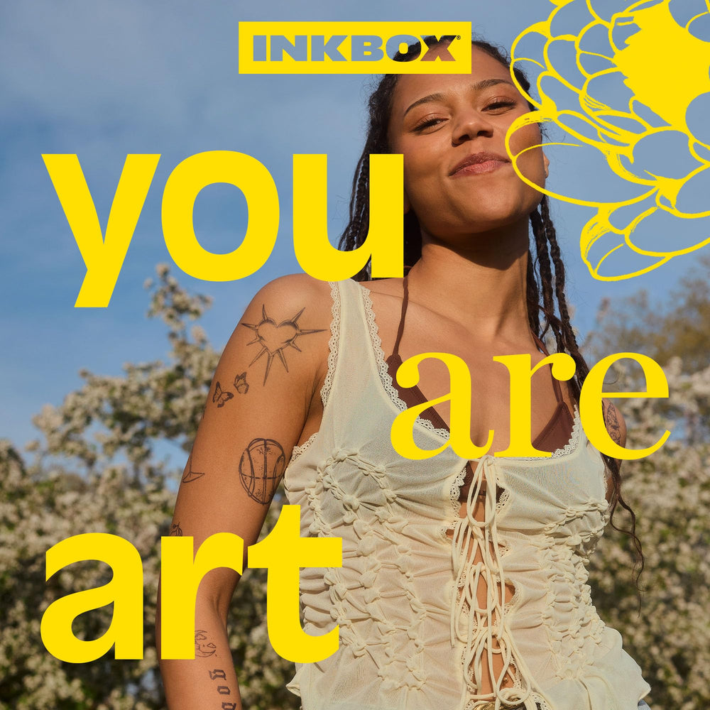 Inkbox Freehand Marker Medium Tip applies even color across diverse skin tones