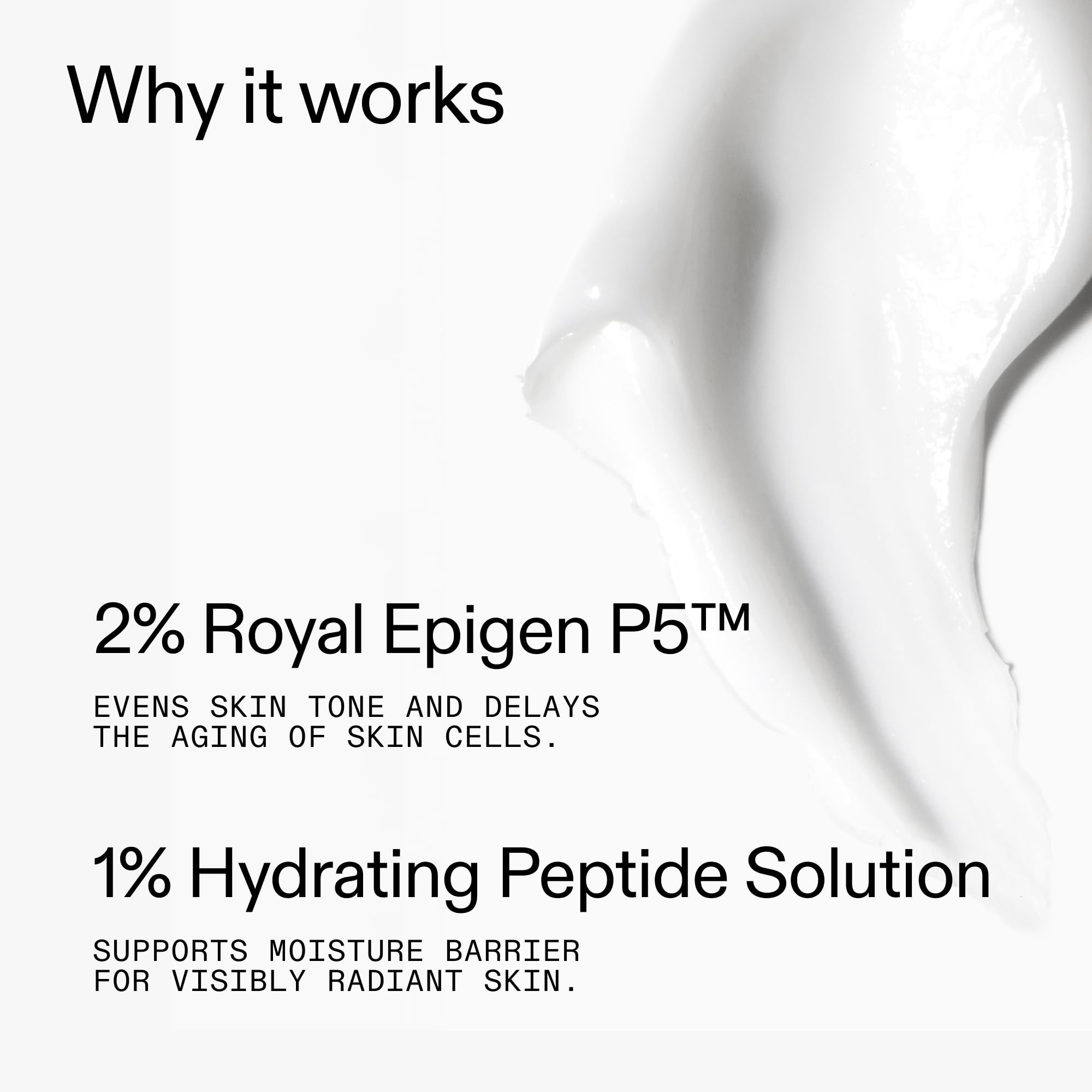 The INKEY List Peptide Moisturizer face routine suggests hydration before SPF and serums.